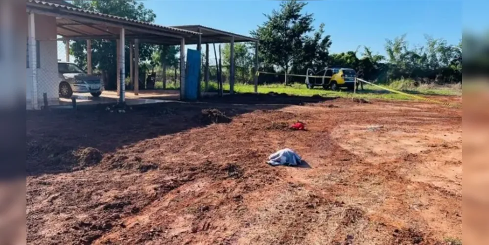 Ferro velho onde o crime aconteceu