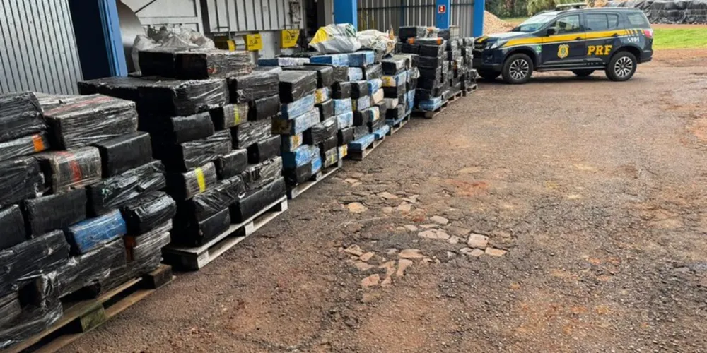 Foram mais de 7.4 mil quilos apreendidos