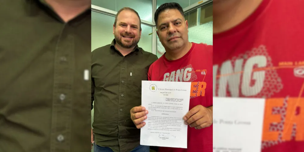 Guilherme Mazer (PT) e o rapper Gueg PR