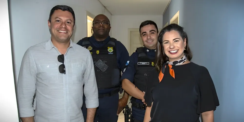 Guilherme Rangel e comitiva de Ponta Grossa visitaram o projeto Nova Morada Vida Nova' da Prefeitura de Curitiba