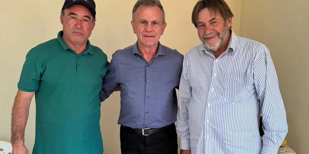 Ademilson Pires, Toninho Wandscheer e Ivanor Müller