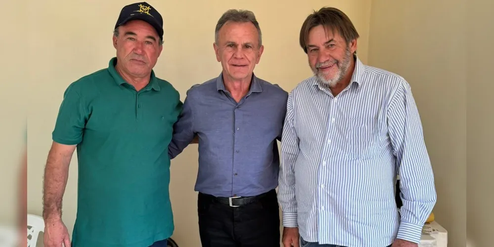 Ademilson Pires, Toninho Wandscheer e Ivanor Müller