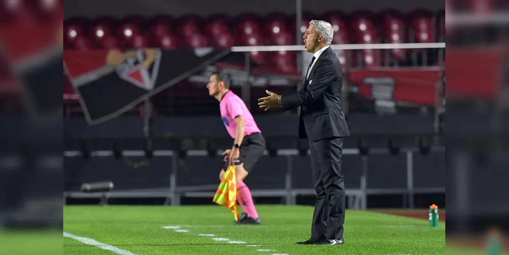 Crespo teve passagem pelo tricolor paulista em 2021