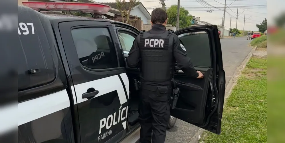 Agentes realizaram a prisão do suspeito nesta segunda-feira (19)