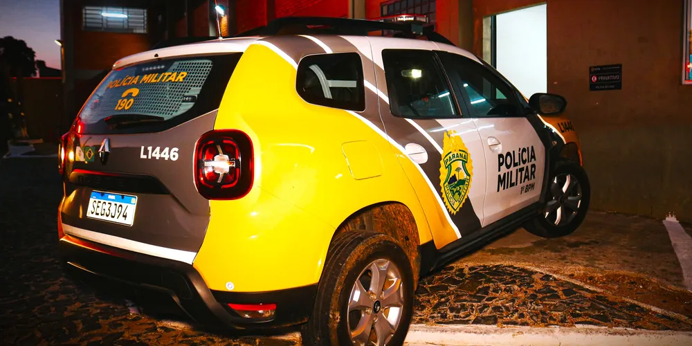 Equipe da Polícia Militar atendeu a ocorrência