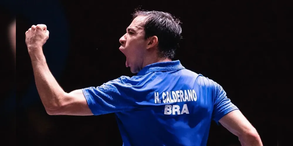 Hugo Calderano vive uma temporada histórica no tênis de mesa