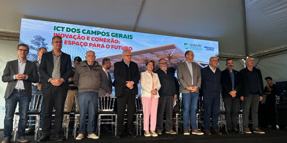 Evento de lançamento da pedra fundamental reuniu lideranças