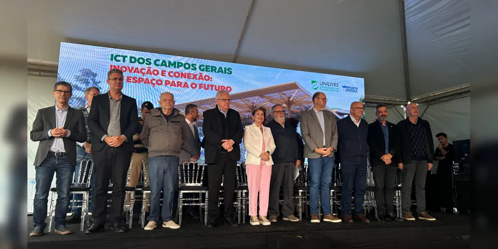Evento de lançamento da pedra fundamental reuniu lideranças