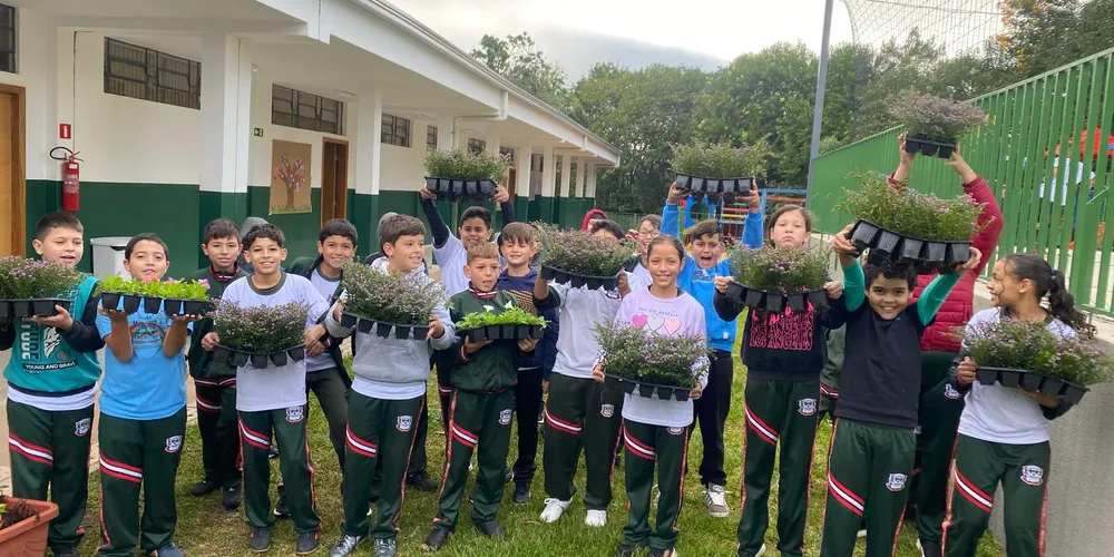 Proposta trouxe engajamento e trabalho de cuidados com a própria escola