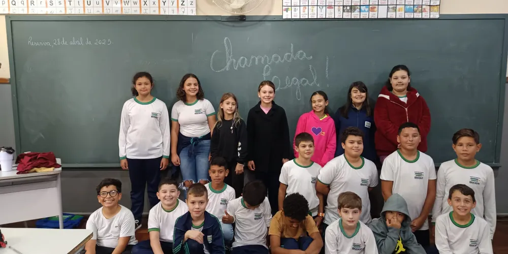 Estudantes estiveram amplamente engajados na proposta