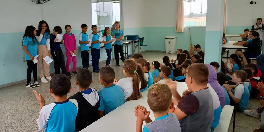 Educandos participaram ativamente de todas as etapas