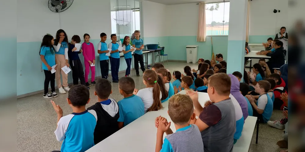 Educandos participaram ativamente de todas as etapas