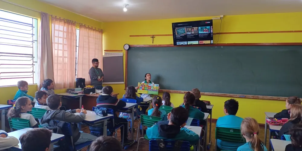 Educandos puderam experienciar importantes tópicos da temática