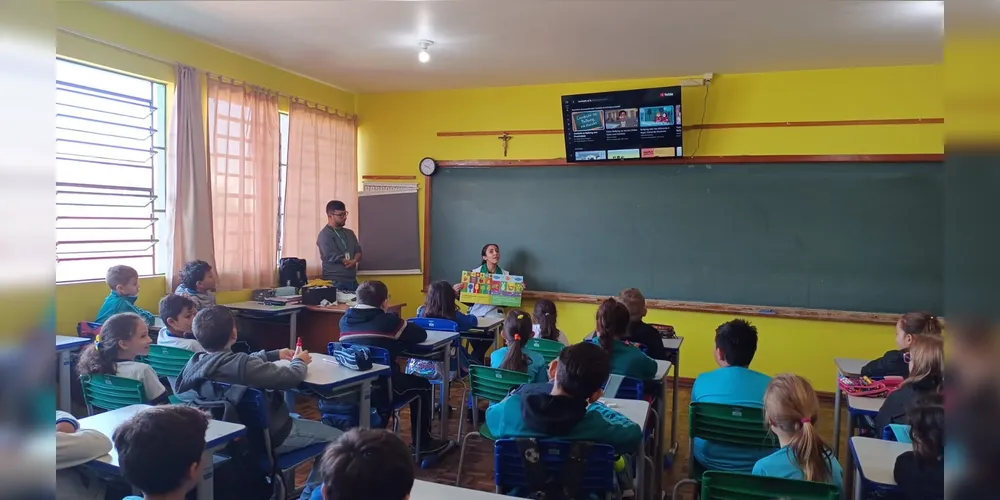 Educandos puderam experienciar importantes tópicos da temática