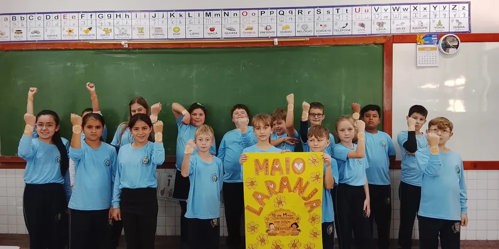 Estudantes puderam criar material de conscientização sobre importante tema