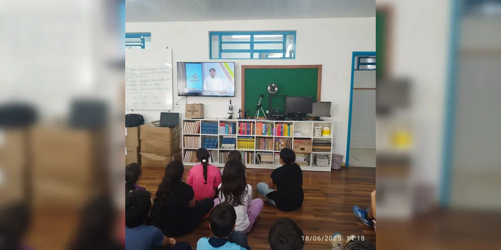Produção audiovisual contribuiu de forma variada em sala de aula