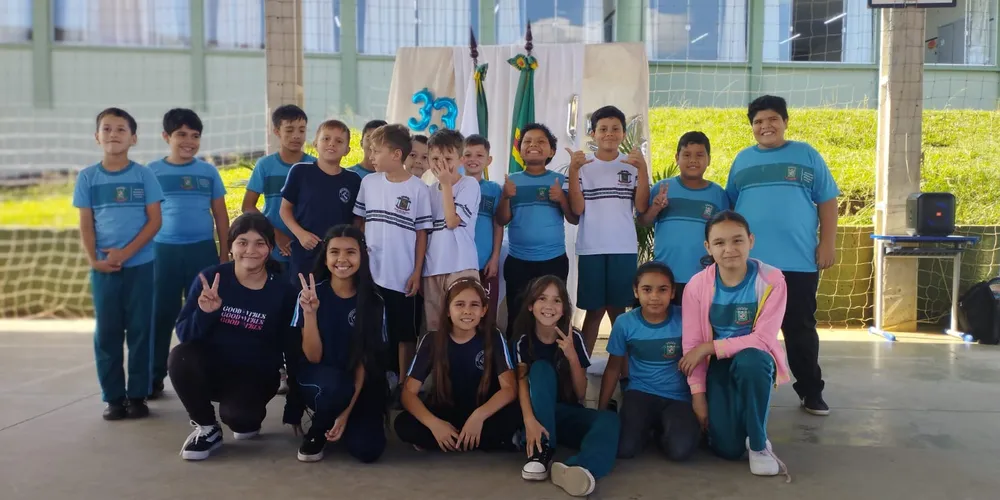 Docente destacou que educandos puderam homenagear sua amada cidade