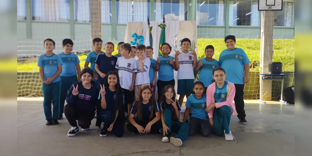 Docente destacou que educandos puderam homenagear sua amada cidade