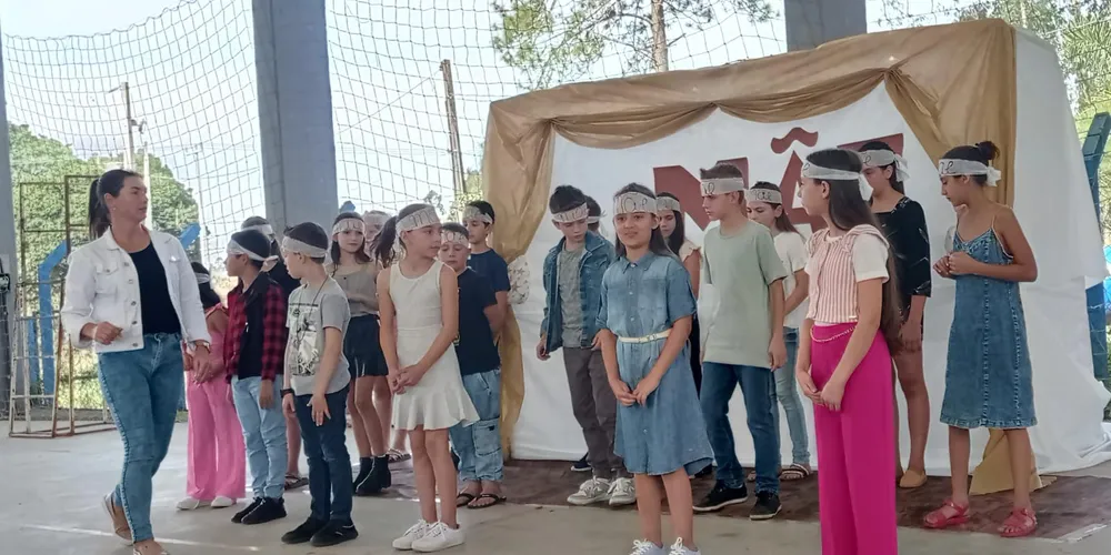 Educandos foram protagonistas de todo o processo