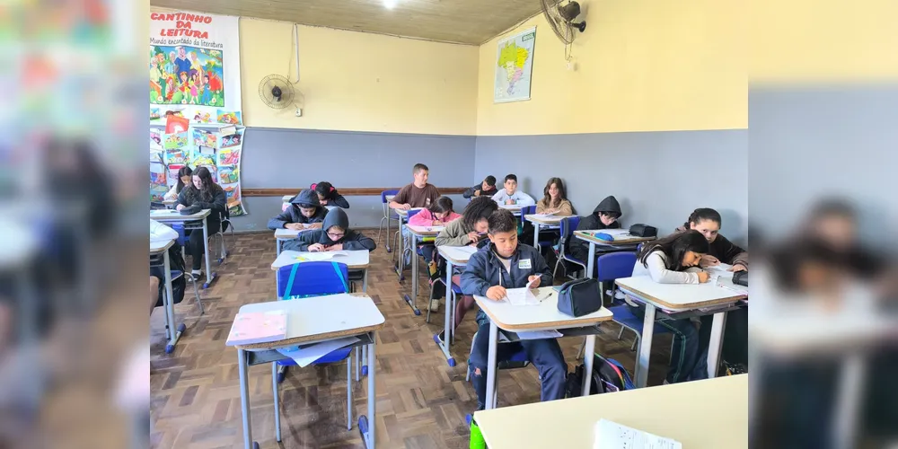 Simulado foi aplicado nesta terça-feira (13)