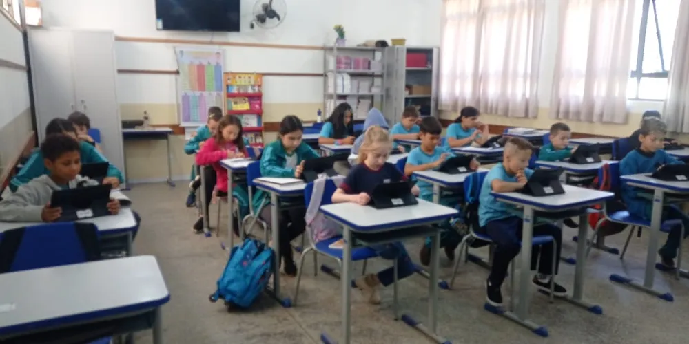 Educandos esperam ansiosos o dia separado para a dinâmica