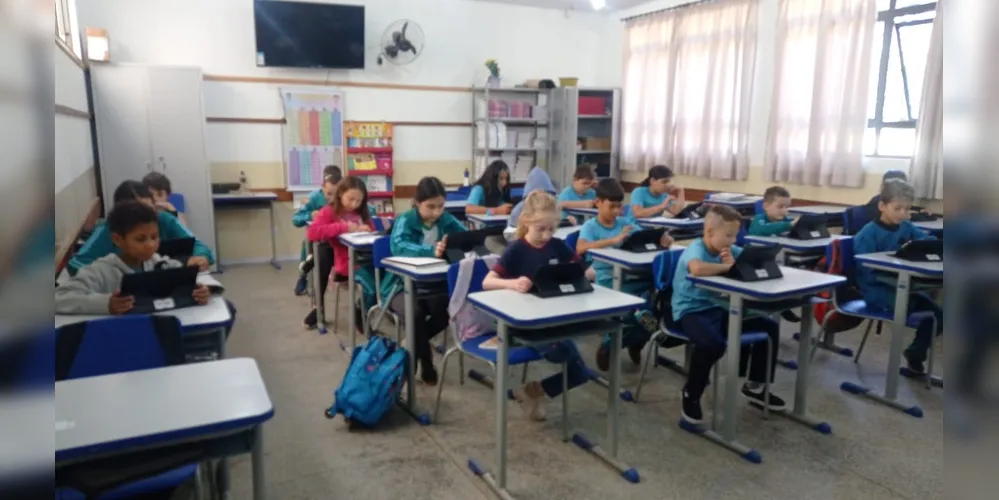Educandos esperam ansiosos o dia separado para a dinâmica
