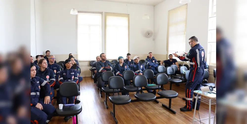 Ação é voltada para socorristas que atuam no atendimento pré-hospitalar