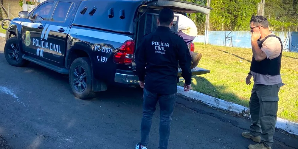 Suspeitos foram presos na tarde desta terça-feira (10), na cidade dos Campos Gerais
