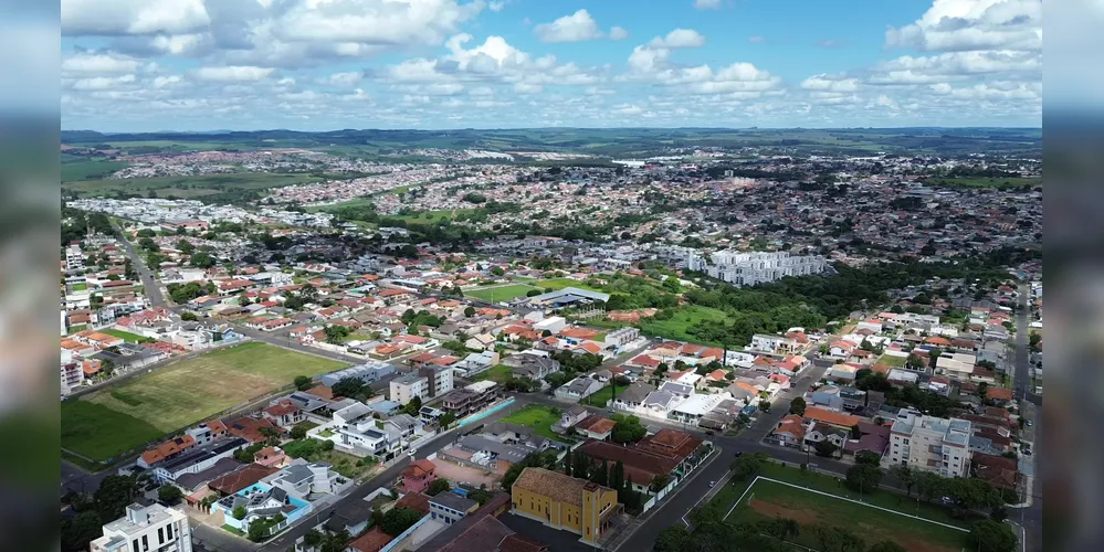 Região do bairro Jardim Carvalho, em Ponta Grossa