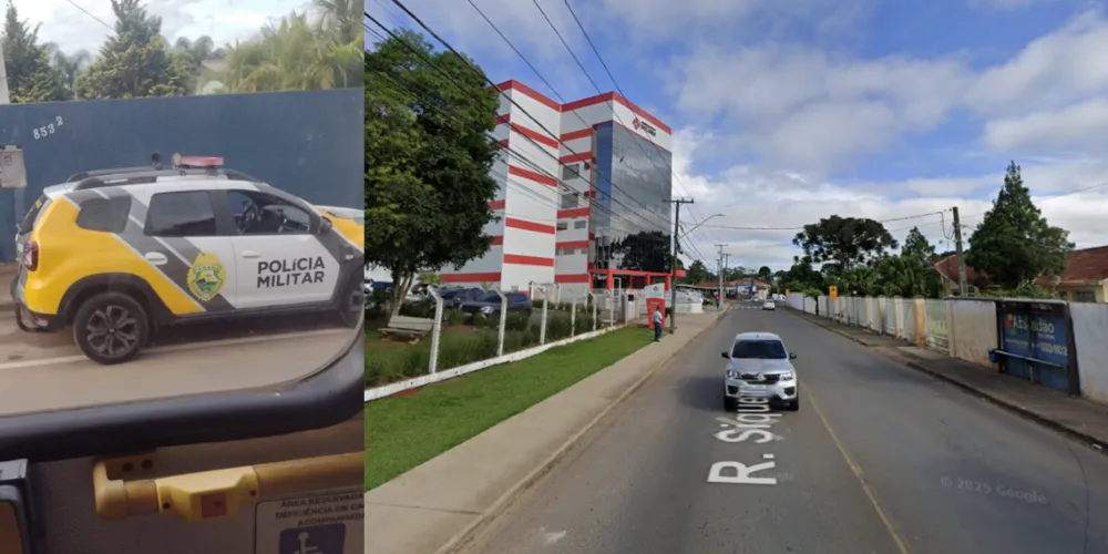 Acidente aconteceu na Rua Siqueira Campos