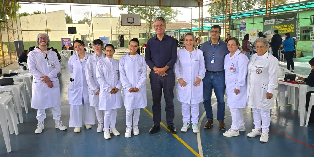 Julio Küller acompanha ação promovida pela Prefeitura Municipal, através da pasta de Indústria, Comércio e Qualificação Profissional