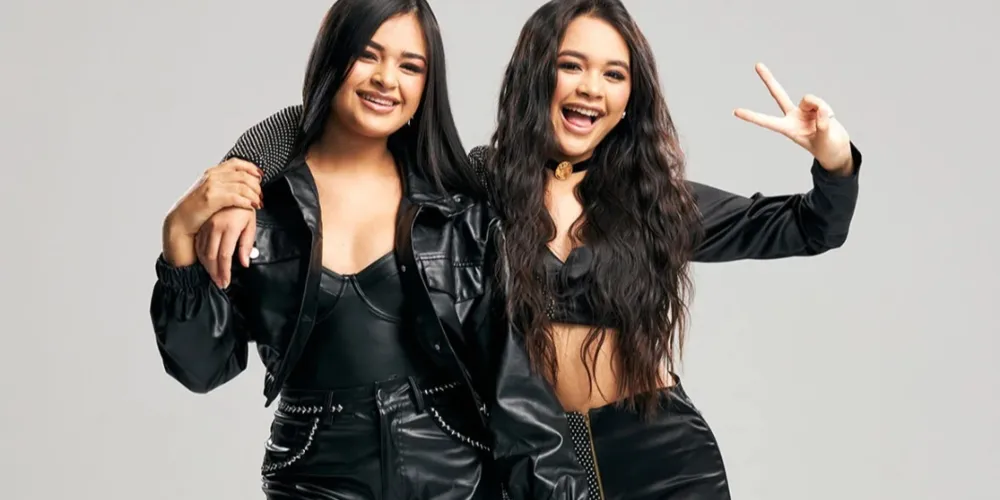 Jennifer e Stephany realizaram o último show nacional do evento.