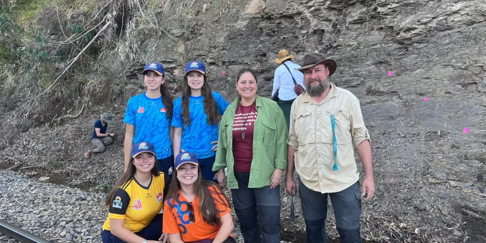 Equipe que participou da saída de campo