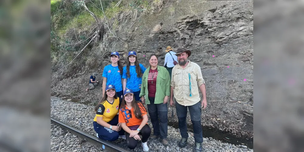 Equipe que participou da saída de campo