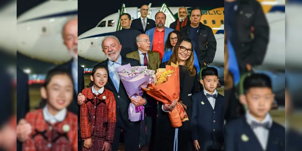 Chegada ao Aeroporto Internacional de Pequim