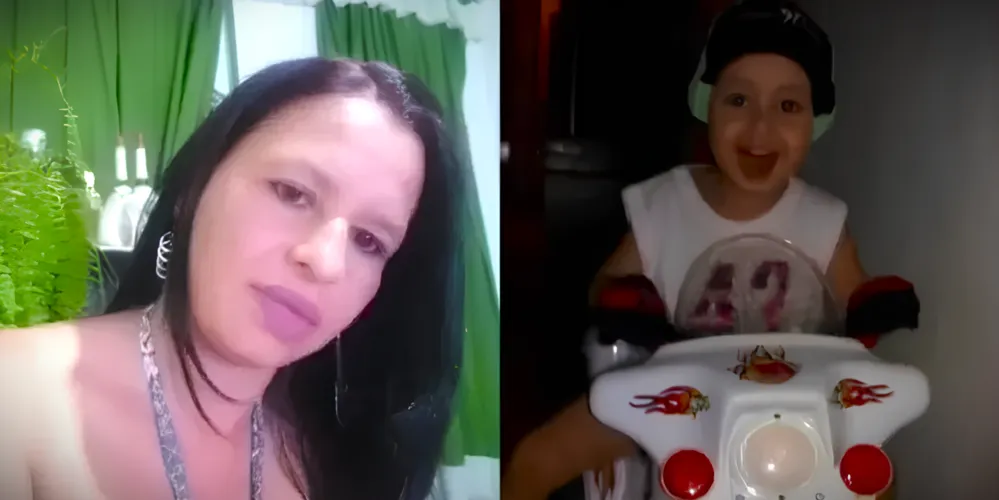 Lucilene tinha 40 anos, enquanto Luan tinha apenas nove anos