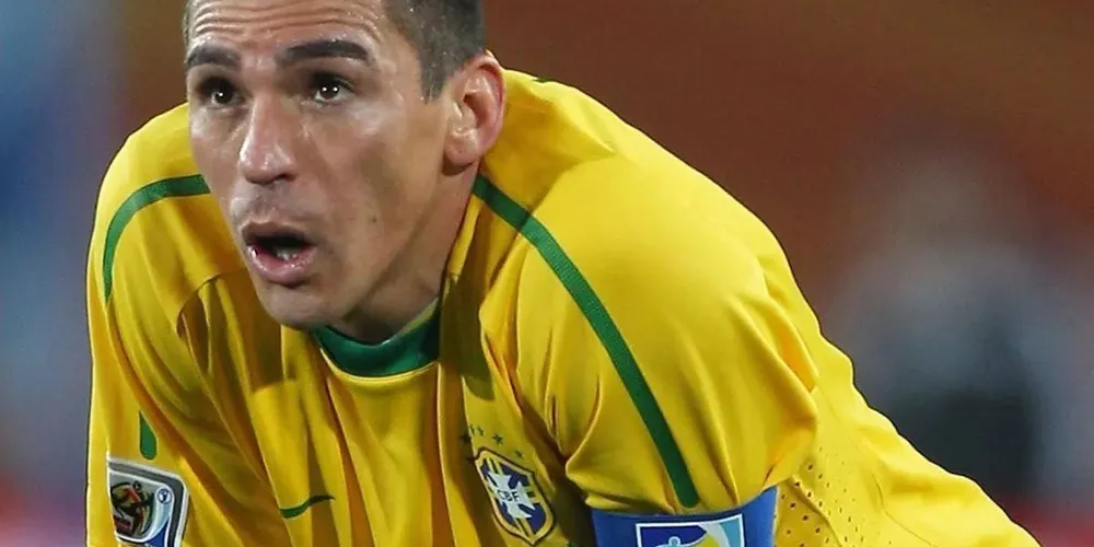 Pentacampeão em 2002, Lúcio foi capitão da Seleção na Copa do Mundo da África do Sul 2010