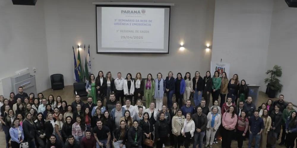 Representantes do CimSamu e CimSaúde estiveram presentes
