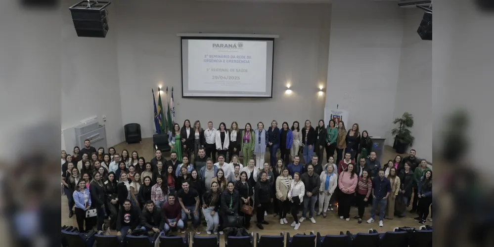 Representantes do CimSamu e CimSaúde estiveram presentes
