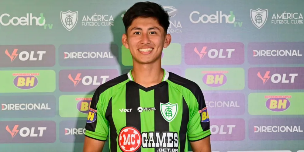 Miguelito foi apresentado pelo América-MG em abril deste ano
