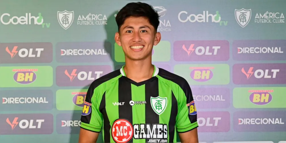Miguelito foi apresentado pelo América-MG em abril deste ano