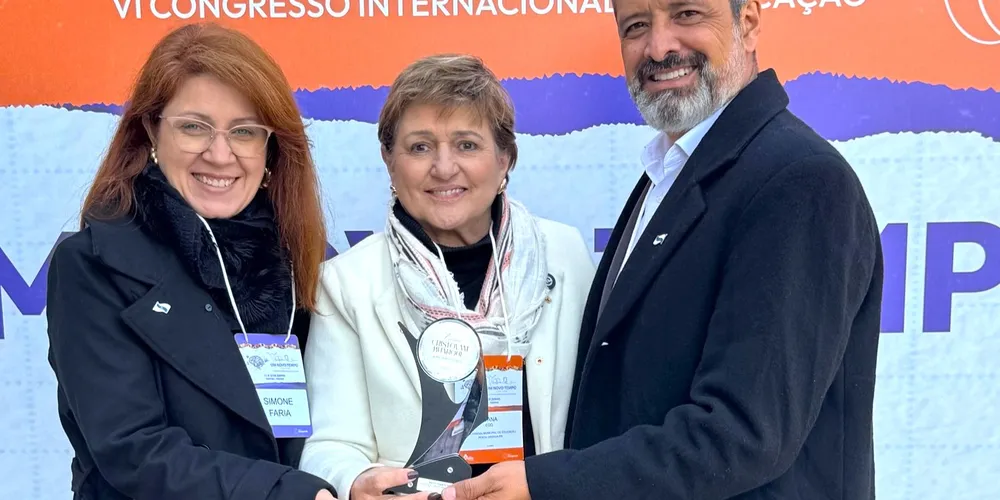 Ponta Grossa recebe prêmio que reconhece as políticas desenvolvidas para ampliação das escolas de tempo integral