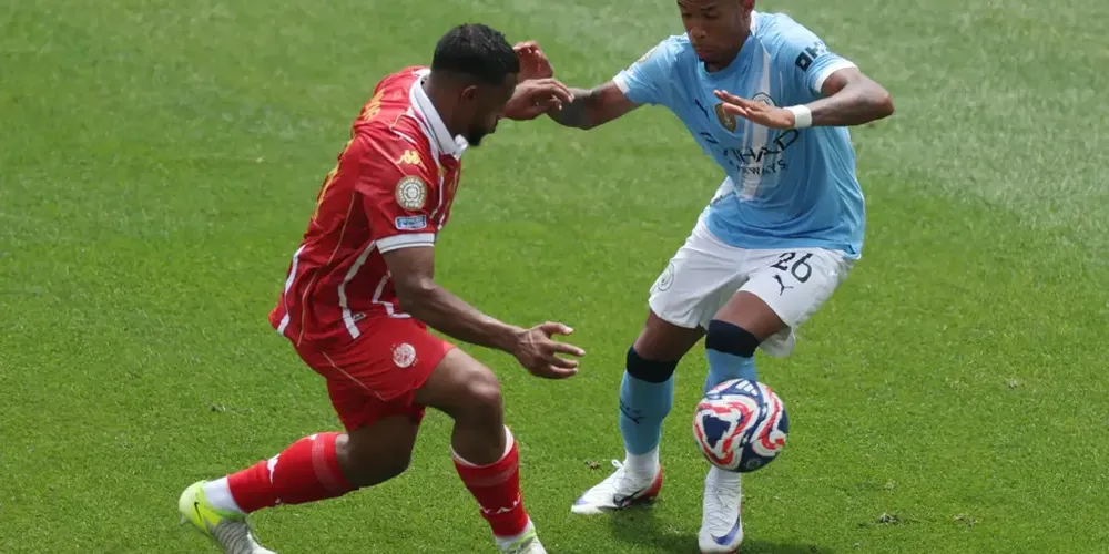 O Manchester City chega à segunda rodada após uma vitória em marcha lenta contra o Wydad Casablanca por 2 a 0