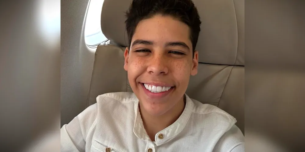 Miguel Oliveira tem 15 anos e vem crescendo nas plataformas digitais com mensagens de fé