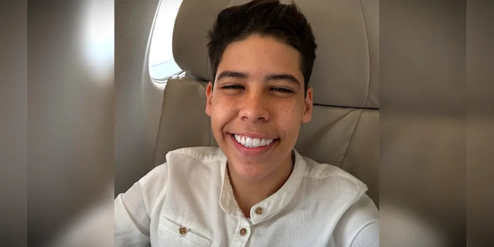 Miguel Oliveira tem 15 anos e vem crescendo nas plataformas digitais com mensagens de fé