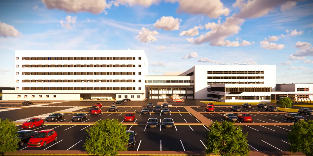 Torre terá mais de 15 mil metros quadrados