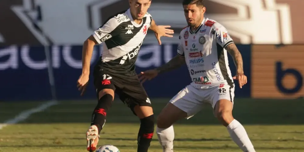 Operário e Vasco ficaram no 1 a 1