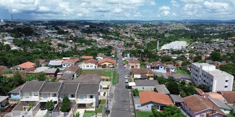 Região do bairro Olarias, em Ponta Grossa