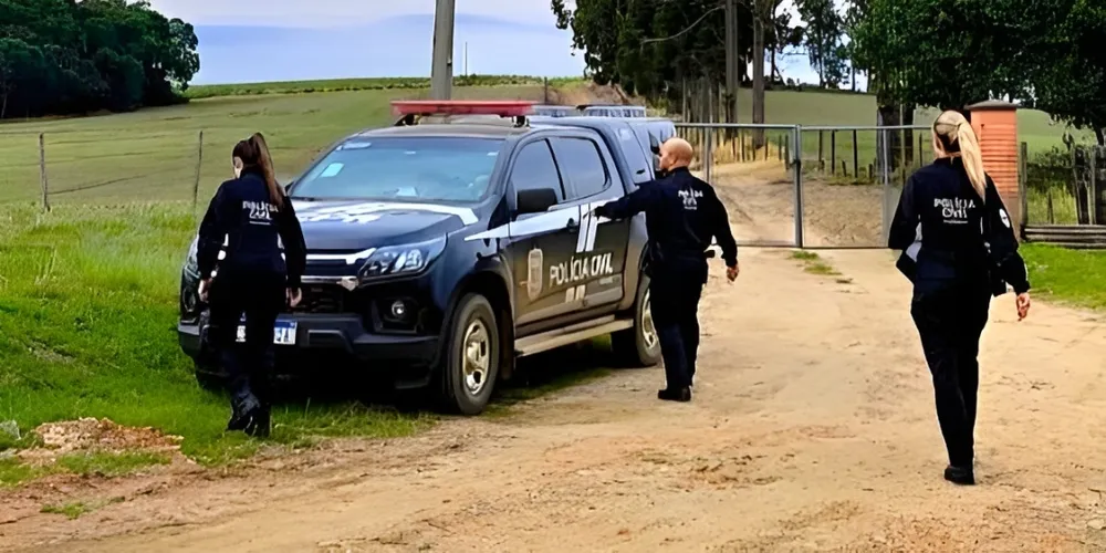 Polícia Civil atuou no interior de Ipiranga