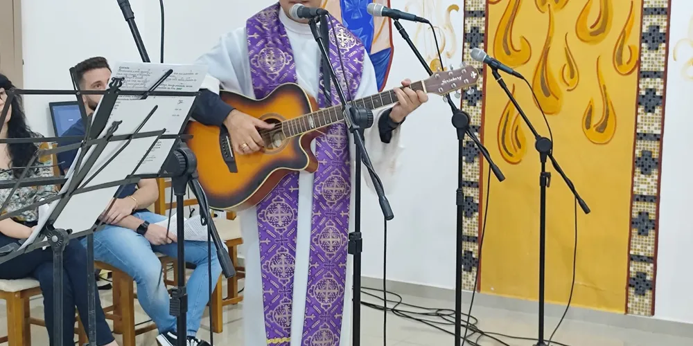 Nelson foi empossado na Paróquia Menino Jesus em fevereiro de 2024